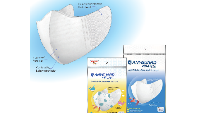 Extremely Comfortable Elastic band 4 Layers of Protection Comfortable, Lightweight design