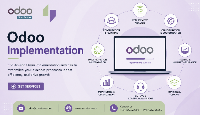 Transines Solutions provides Odoo ERP implementation services for businesses across the UAE, helping...