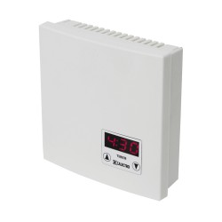 Calectros timer är primärt avsedd att användas för att styra forcerad ventilation eller förlängd bel...