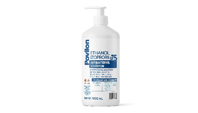 Alcohol-Based Antibacterial Solution (53% Ethanol + 22% Isopropyl Alcohol) Our Alcohol-Based Antibac...
