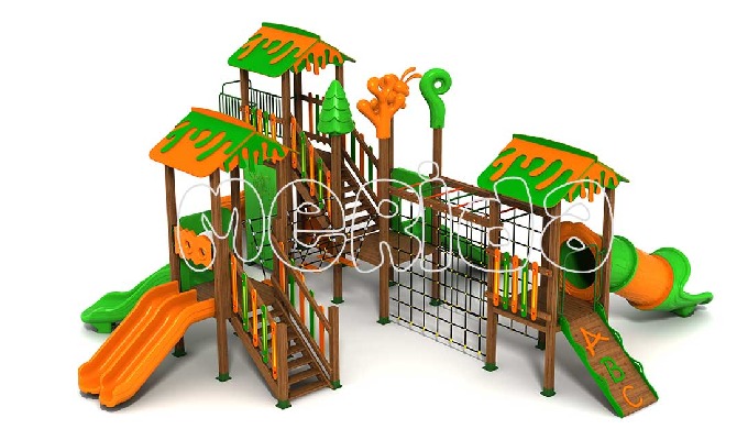 Ahşap Oyun Parkı Elit Serisi ELİT - 05