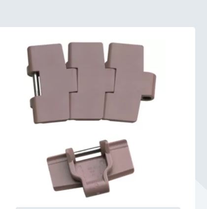 Chaînes en plastique supérieurs à palette Pattes obliques à flexion latérale