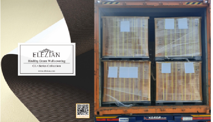 Elezian GL Vinyl wallcovering 1.05m x 15.5m Wide : 137cm Long : 12.05m Backing : Cotton osnaburg g/s...
