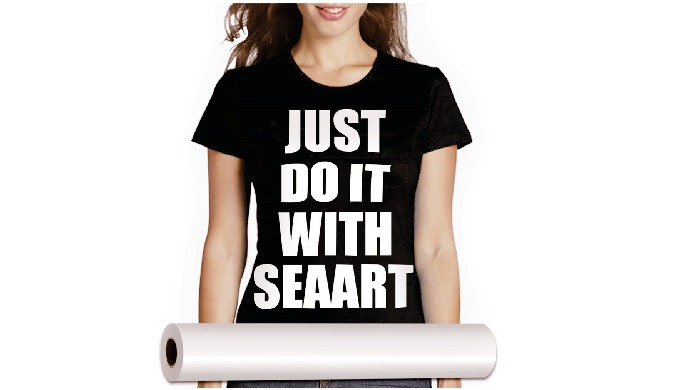 Seaart S3 PU Flex Heat Transfer Vinyl Roll 50cmx25meters 1KG/roll package: 53cmx20cmx20cm PU stretch...