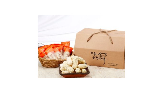 traditional Korean rice Cookie_Hankwa individual packing for gift purposes & Dessert Gangneung t...