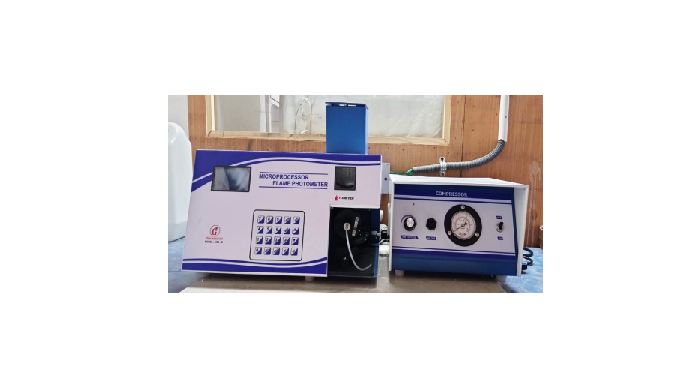 Microprocessor Flame Photometer(Graphical Display) Four Elements measuring in a single aspiration. C...