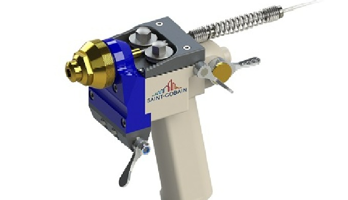 Saint-Gobain Coating Solutions hat die ergonomische EZ-Jet-Flammenpistole entwickelt, um korrosionsb...