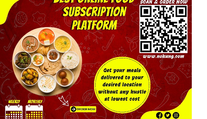 NOHUNG avails you of a range of kitchens options for you to order subscription meals for breakfast, ...
