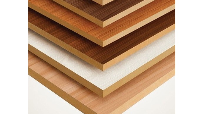 White Melamine Laminated Fibreboard MDF Board for Various Uses melamine chipboard Product Name:made ...