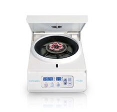A digital centrifuge with angle roto