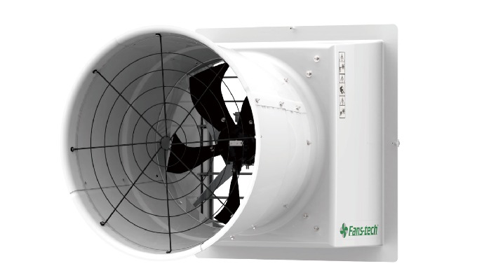 24" Axial Fan/ Wall Mounted Exhaust Fan/ Ventilation Fan/ Farm Building Fan/ Cone Fan/ Fiberglass Fan/ Side Wall Fan