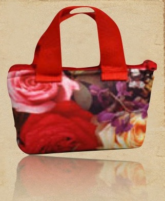 Bags made of 100% GOTS certified Recycled Organic Cotton fabric.Cosmetic Pouch with Zipper & Car...