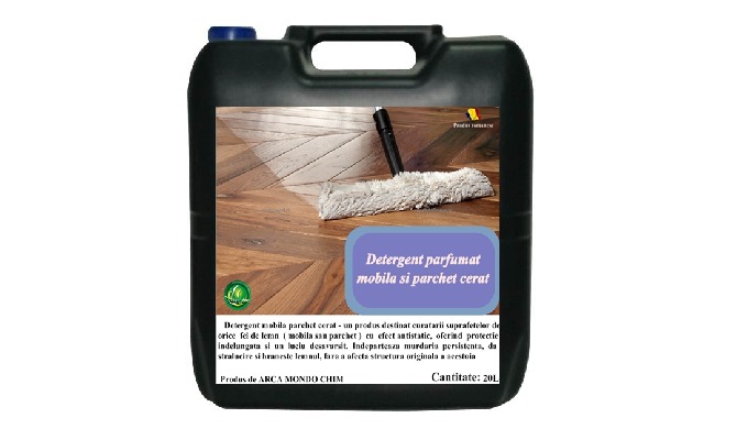 Detergent mobila parchet cerat - un produs destinatdestinat curatarii suprafetelor de orice fel de l...