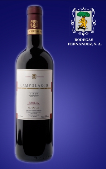 CAMPOLARGO Tinto es un vino joven elaborado con uvas de la variedad Monastrell procedentes de viñedo...
