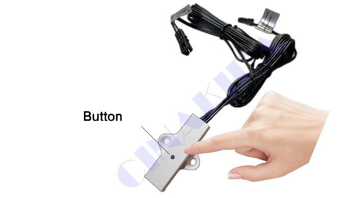 Dual Function IR 12-24VDC Hand Wave Shake Door Contact Trigger Sensor Open Switch in Cabinets Counte...
