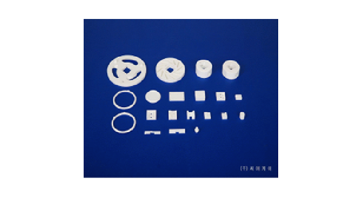 ZrO2 (Zirconia) & AlN (Aluminum Nitride) After processing the surface gloss is very good. There ...