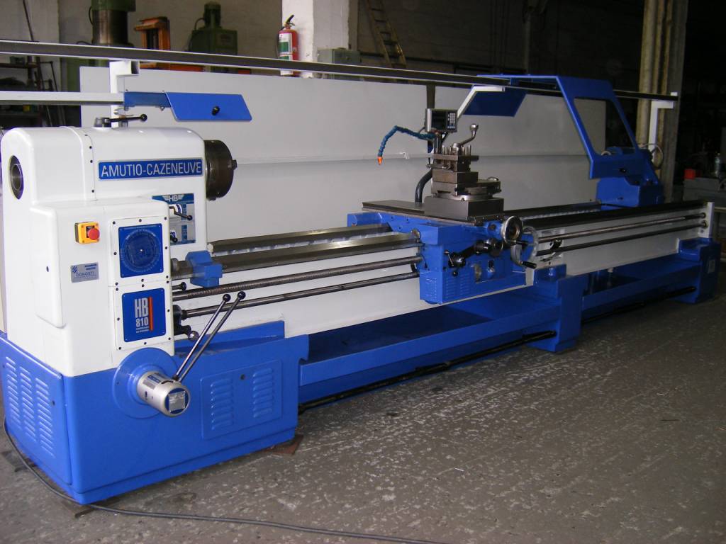 AMUTIO CAZENEUVE HB810x4000 rebuilt lathe
