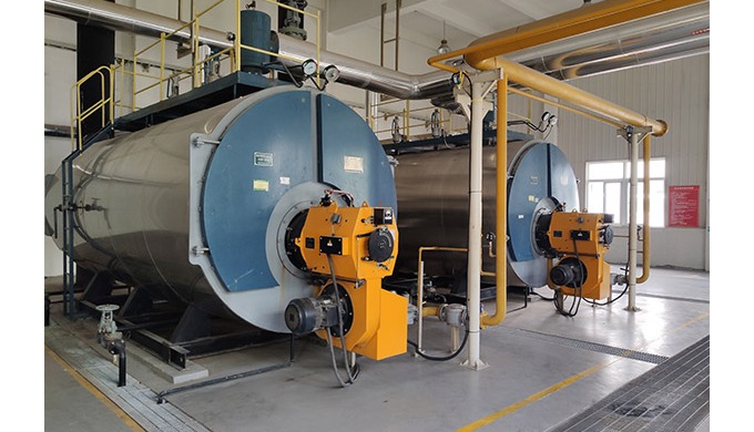 A steam boiler is a pressurized vessel that transfers heat to water to prod...