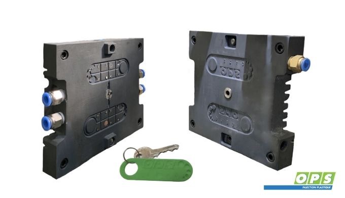 Injection plastique avec empreinte de moule imprimée en 3D (Idéal pour les petites séries)