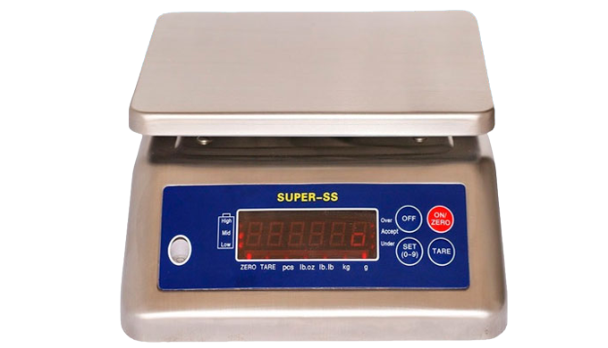 CARACTERÍSTICAS TÉCNICAS BALANZA A PRUEBA DE AGUA SUPER SS MODELO: SUPER SS CAPACIDAD: 6 KG – 15 KG ...