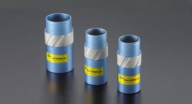 Diamond Reaming Shell is connected with a Bit to be used, and the drilling by Bit and grinding of si...