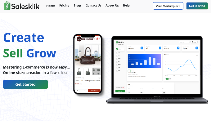 Salesklik streamlines e-commerce with innovative solutions, enhancing user experience and seller suc...