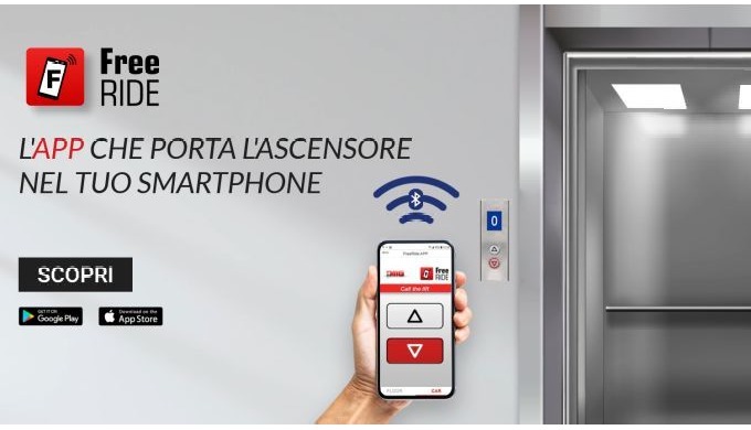 FreeRide... l'App che porta l'ascensore nel tuo smartphone!