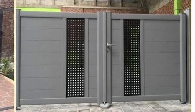Modern Metal Gates for Entrances and Yards