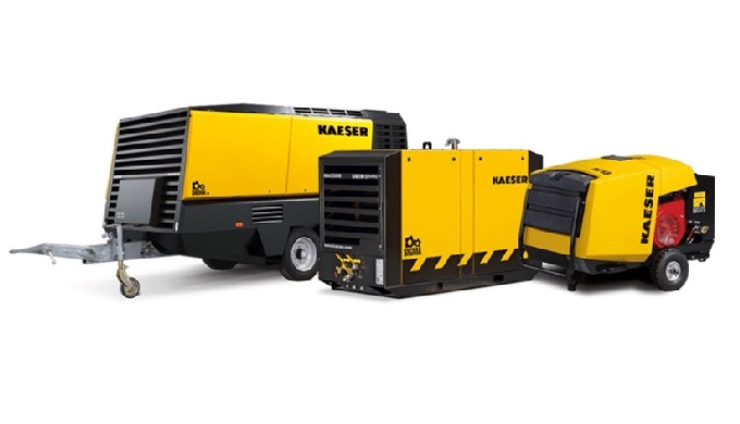 Передвижные строительные компрессоры MOBILAIR KAESER