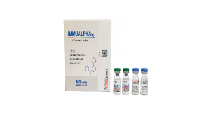 [Basic Information] Ingredients 1.6 mg (900 µg/m²) thymosin alpha 1 per vial 1.0 ml of Sterile Water...