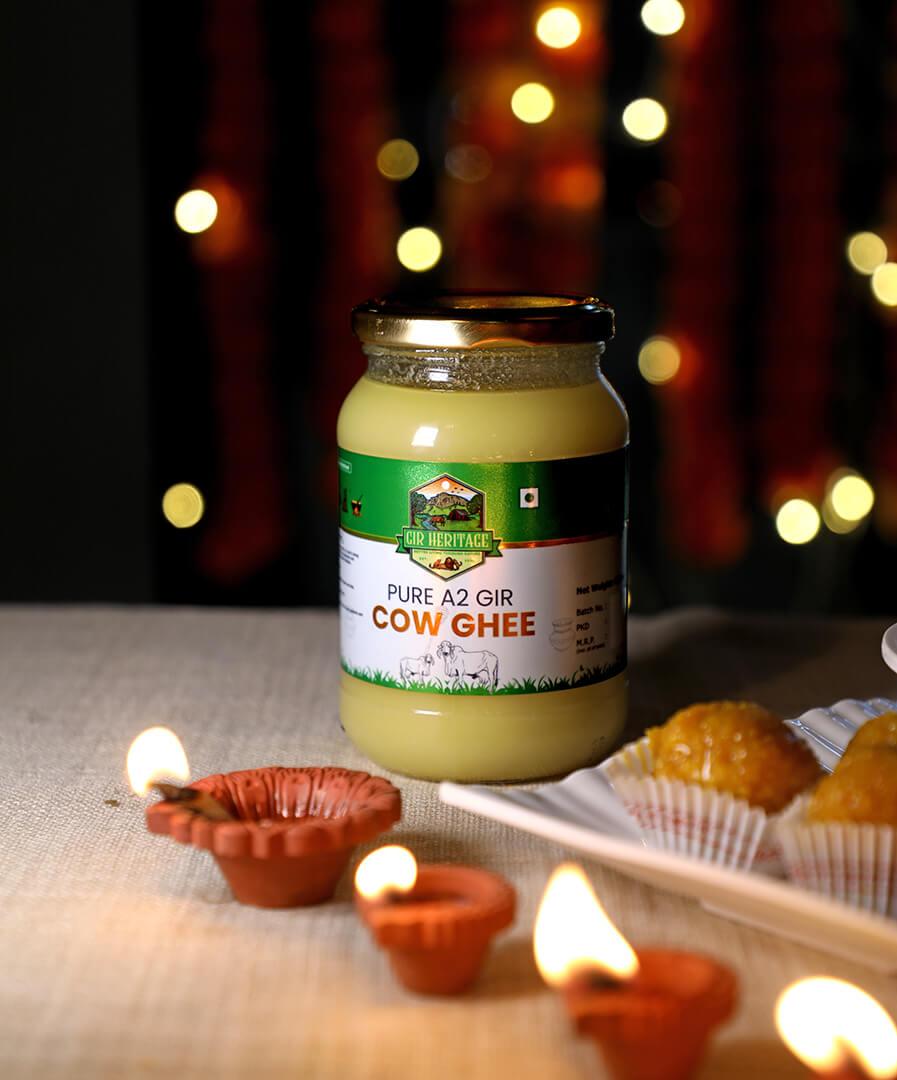 Patanjali Foods Limited presents Cow Ghee, a premium-quality clarified butter crafted using traditio...