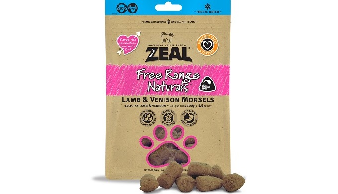 The Zeal range of pure natural pet treats are wholesome, trusthworthy & traceable to source. Mad...