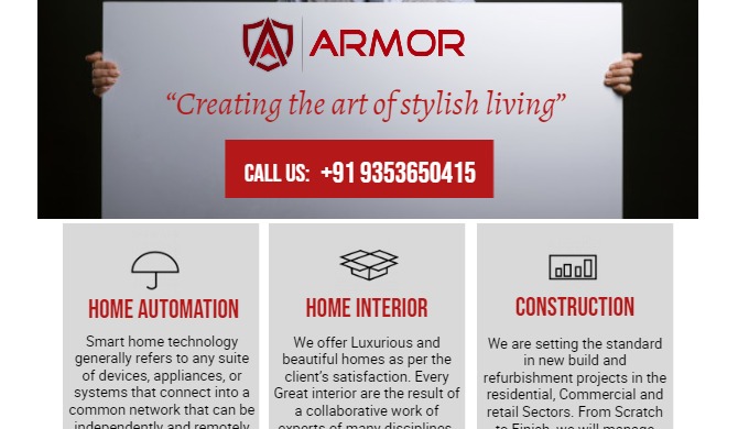 Home Interiors We offer Luxurious and beautiful homes as per the clients Satisfaction. Every Great i...