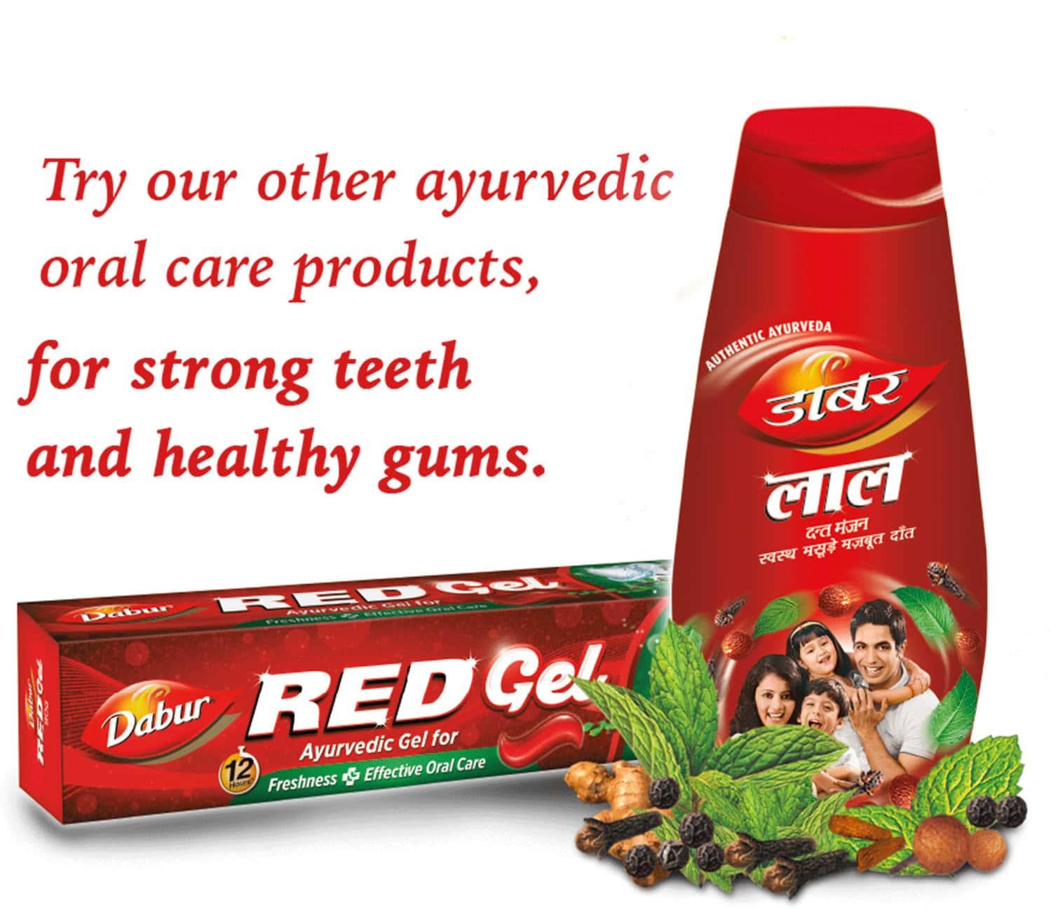 Dabur International Ltd proudly presents Dabur Red Paste, a trusted herbal toothpaste formulated wit...