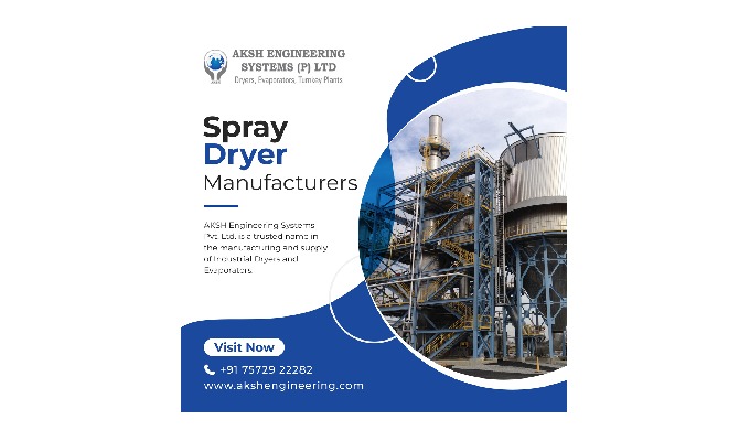 Spray drying is a process of converting a liquid feed into a dry powder by rapidly atomizing it and ...