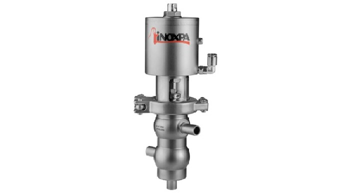 Válvula desviadora de assento simples INNOVA Mini K da Inoxpa A válvula desviadora de assento simple...