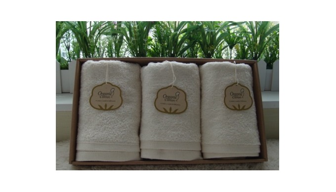 This is a human-friendly bio-towel made with organic cotton in natural cotton color without chemical...