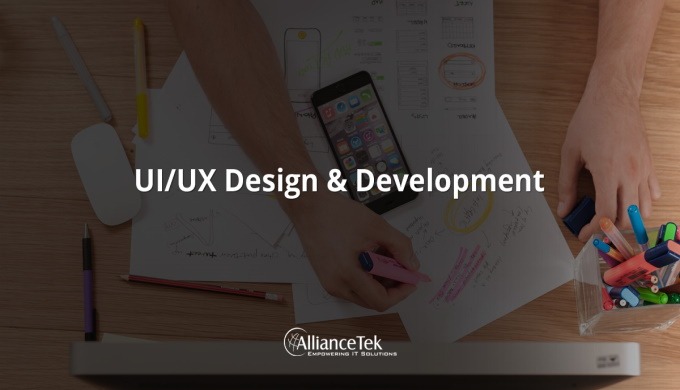 AllianceTek UX UI development for desktop & mobile starts with an application architecture &...