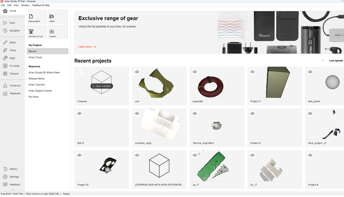A powerful all-in-one professional 3D scanning & photogrammetry software for 3D modeling, revers...