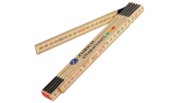 Das Mass aller Dinge. Auch für eine gute Kundenbindung. Bedruckte Holzmeter bieten sich als praktisc...
