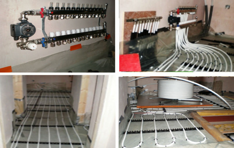 Supply and installation of underfloor heating systems in homes in Northern Ireland
