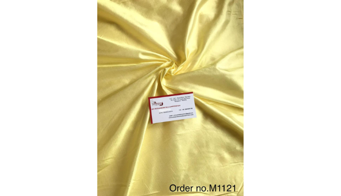 Buy Plain Silk Fabric – 50 gm from Sri Meenakshi Silk Corporation, the leading Manufacturer, Supplie...