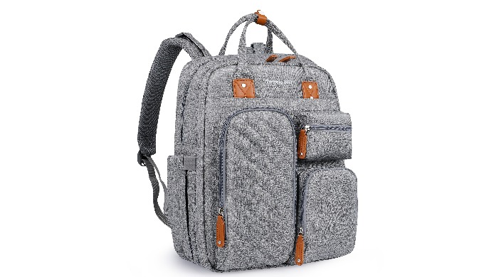 Pomelo Best Changing backpack with removable changing mat, insulated pockets, stroller hook and padded straps 