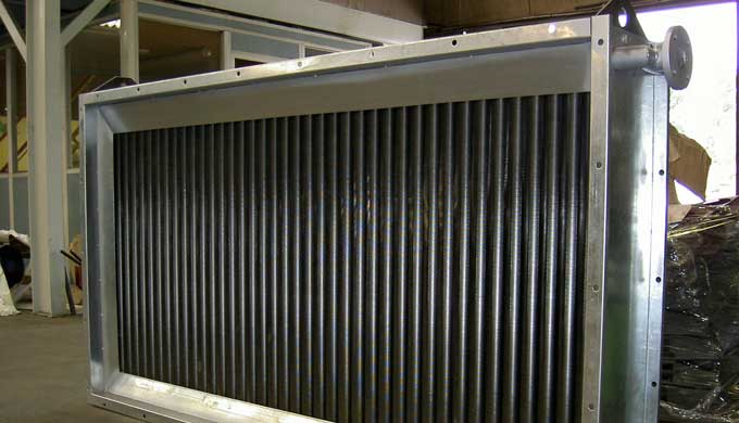 Echangeur air / fluide pour l'industrie