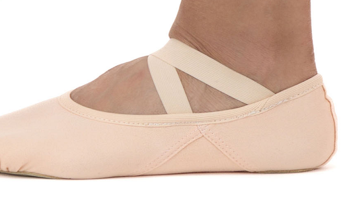 Our best-seller Celeste split sole technical canvas ballet shoes have been designed and created by L...