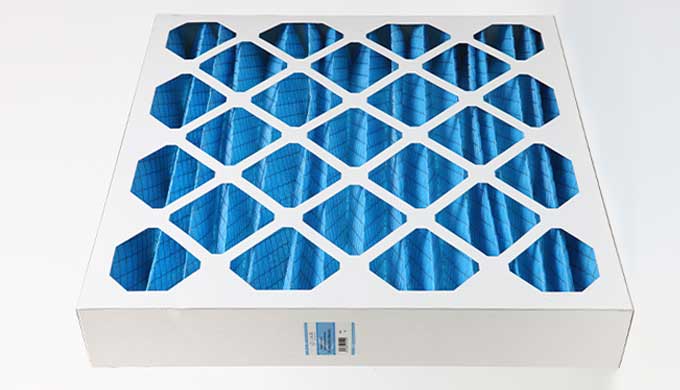 RANGE OF FILTERS IN CARDBOARD FRAME BROKEN SURFACE ALDAIR INDUSTRIAL FILTRATION