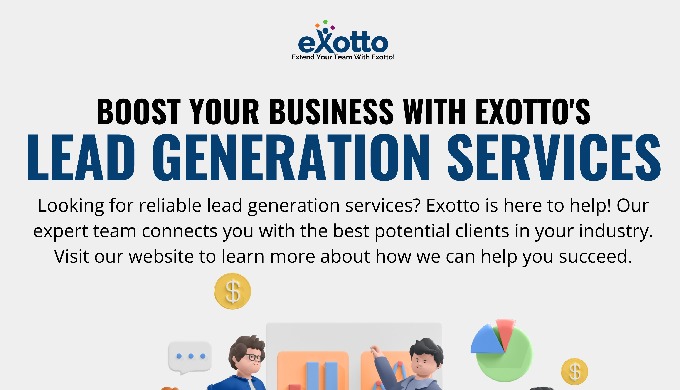 Boost your business with Exotto's digital marketing services. Our solutions encompass B2B lead gener...