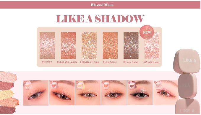 Of course, the sheer radiance, Various shining depending on the angle The Milky Way Glitter Shadow A...
