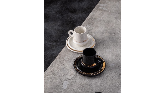 Buy Strokes Cup & Saucer from DUALI India (Saintfoin Enterprise LLP), a trusted Indian maker of ...