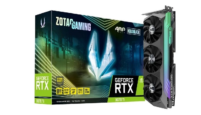 GeForce RTX 3070 Ti AMP Holo 8GB Relish ultra performance in the latest game titles and amplify your...